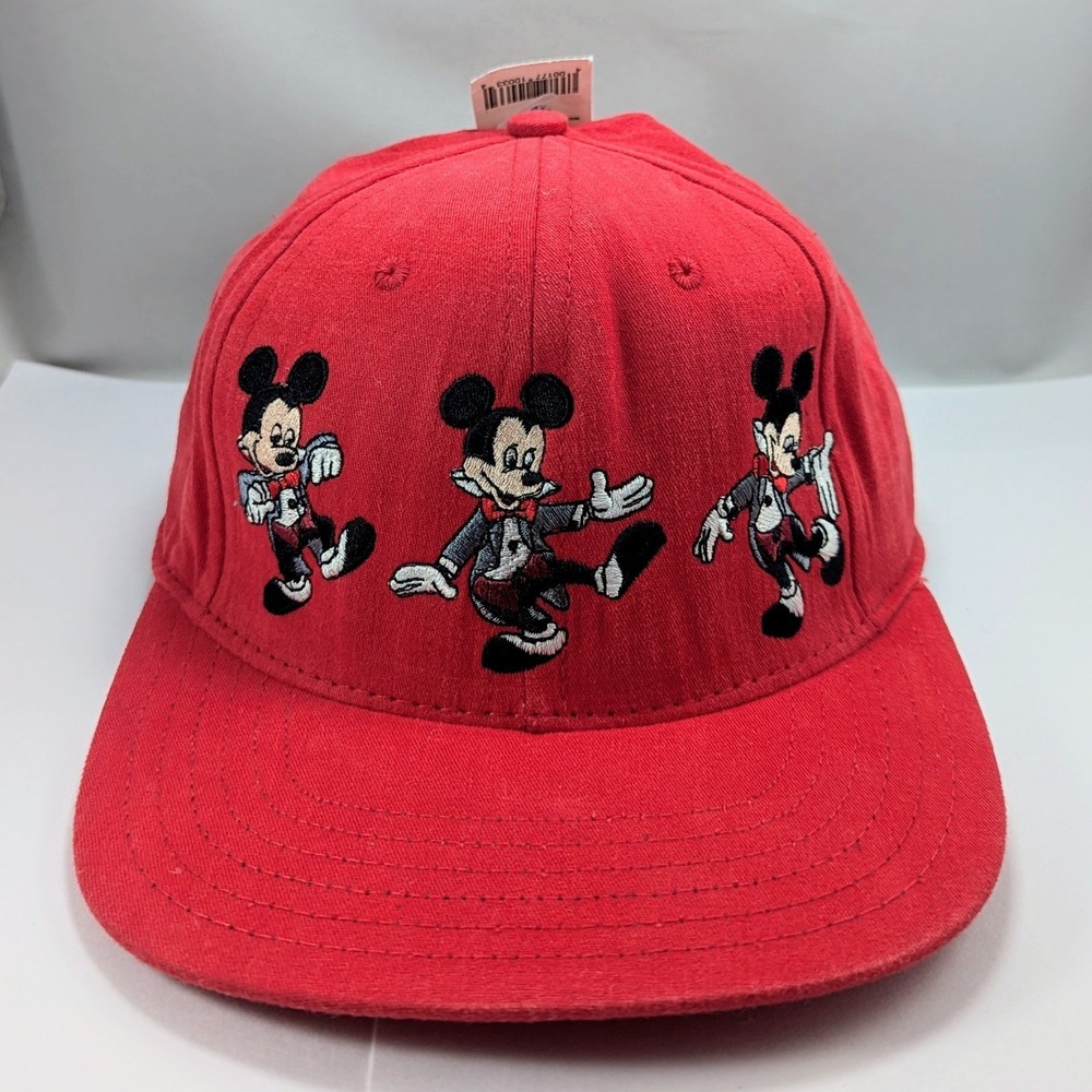 VTG Disneyana 1995 Convention Walt Disney‎ World Mickey Disney Snapback Hat NWT